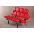 rotes Mashmallow modernes Sofa